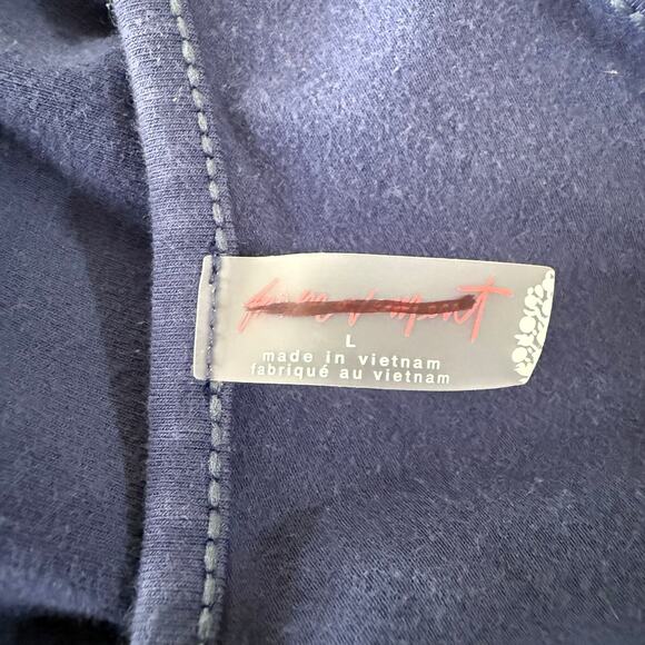 Free People jumpsuit onesie one-piece activewear romper flare Large - Picture 7 of 9